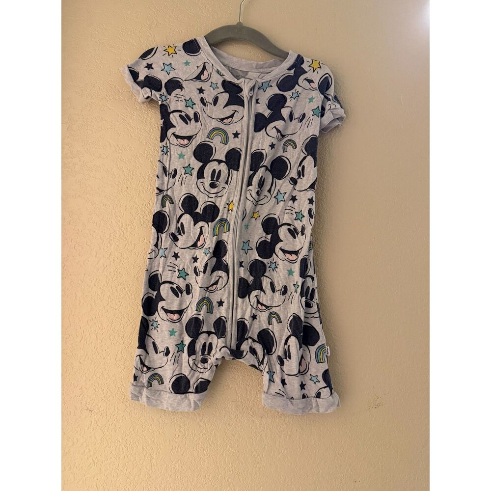 Little Sleepies Mickey short romper size 2T